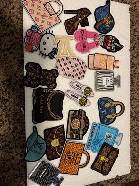 Designer Fashion Patch Set - Assorted Colors